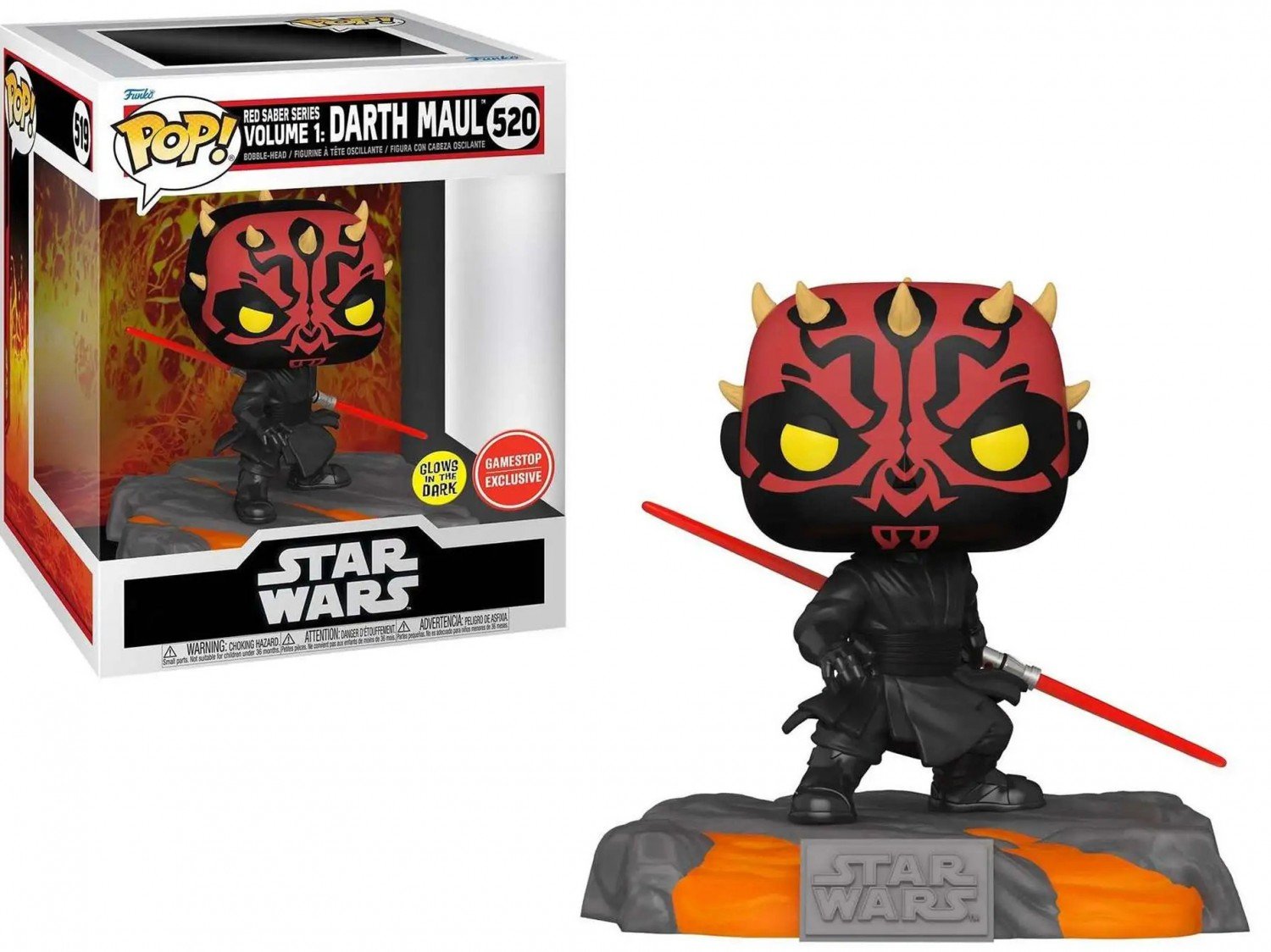 Funko Pop Star Wars Red Saber – Darth Maul 520