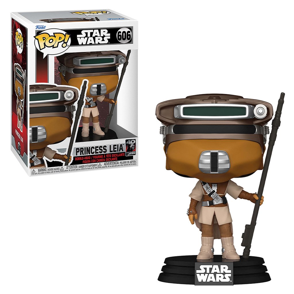 Funko Pop Star Wars: Return Of The Jedi 40th Anniversary – Leia 606 (boushh)