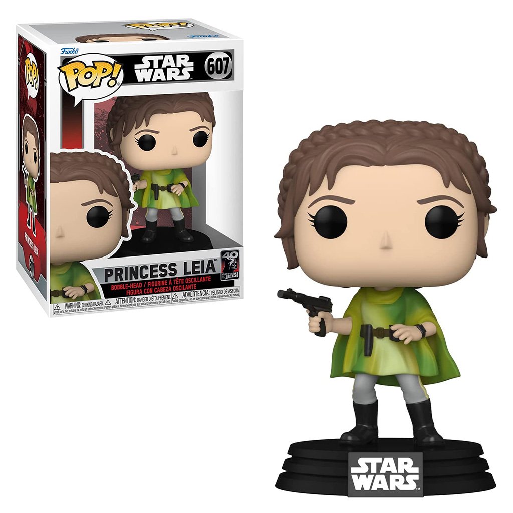 Funko Pop Star Wars: Return Of The Jedi 40th Anniversary – Princess Leia 607 (bounty Hunter)