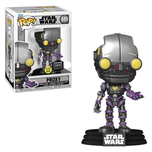 Funko Pop Star Wars The Force Exclusive - Proxy 551 (glows In The Dark)