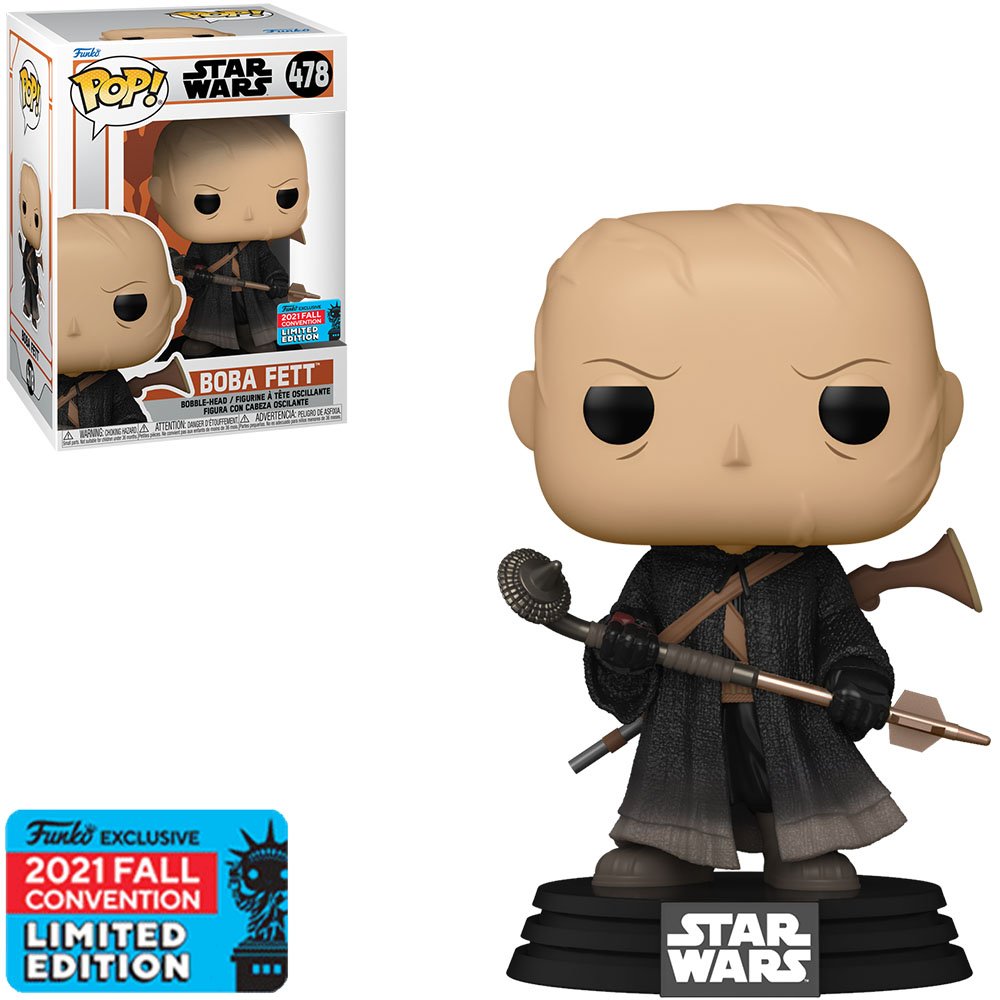 Funko Pop Star Wars The Mandalorian Nycc 2021 Exclusive – Boba Fett 478