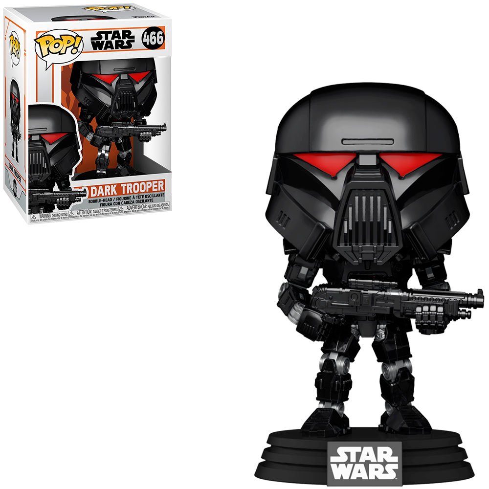 Funko Pop Star Wars The Mandalorian – Dark Trooper 466