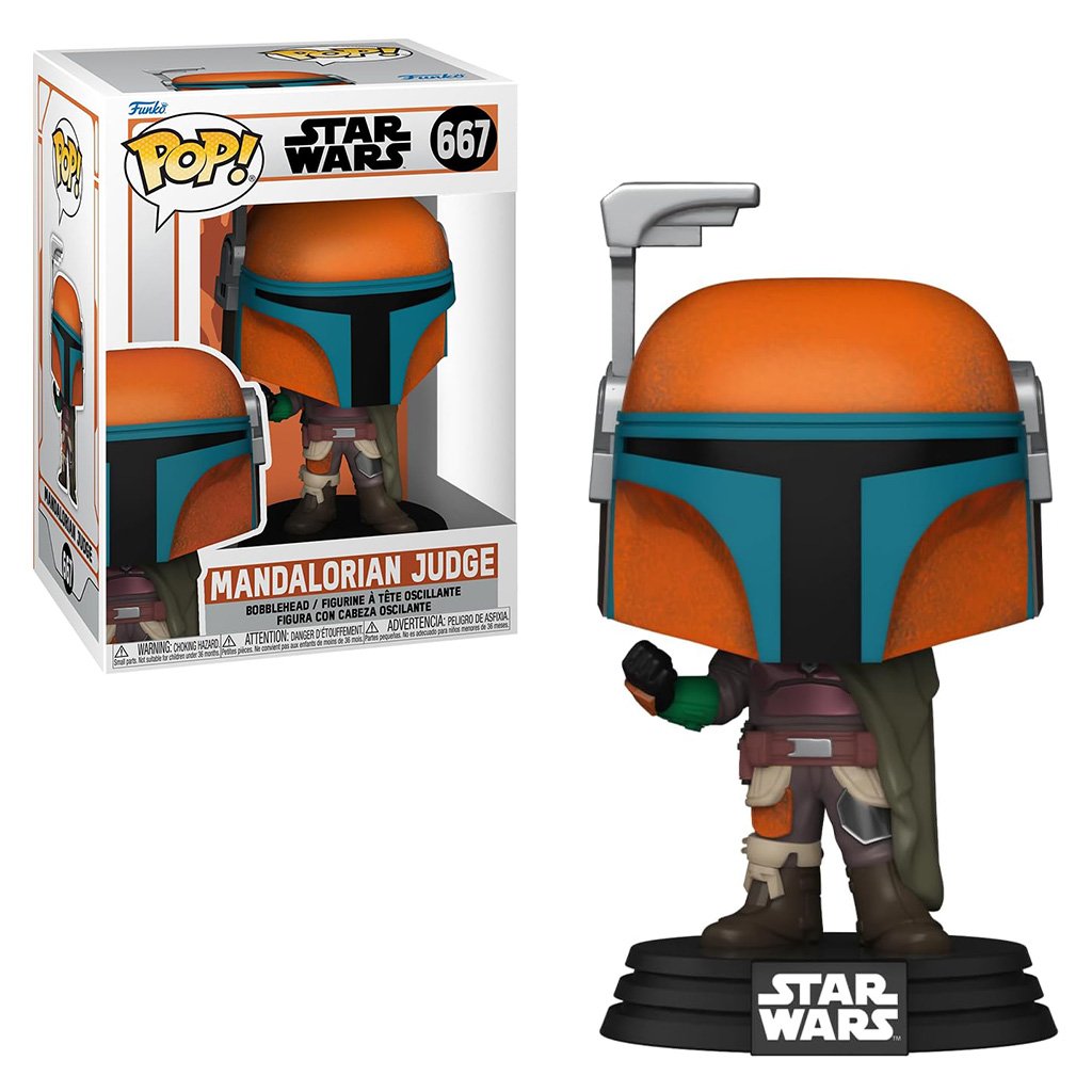 Funko Pop Star Wars: The Mandalorian – Mandalorian Judge 667