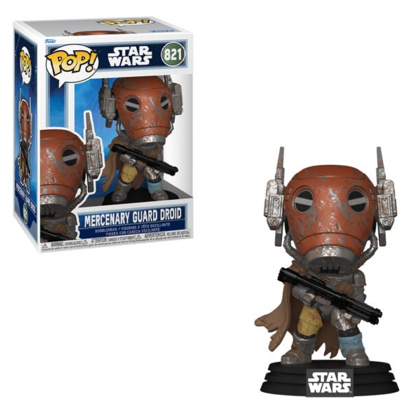 Funko Pop Star Wars: The Mandalorian & Grogu - Mercenary Guard Droid 821