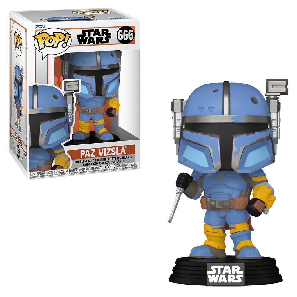 Funko Pop Star Wars: The Mandalorian – Paz Vizsla 666