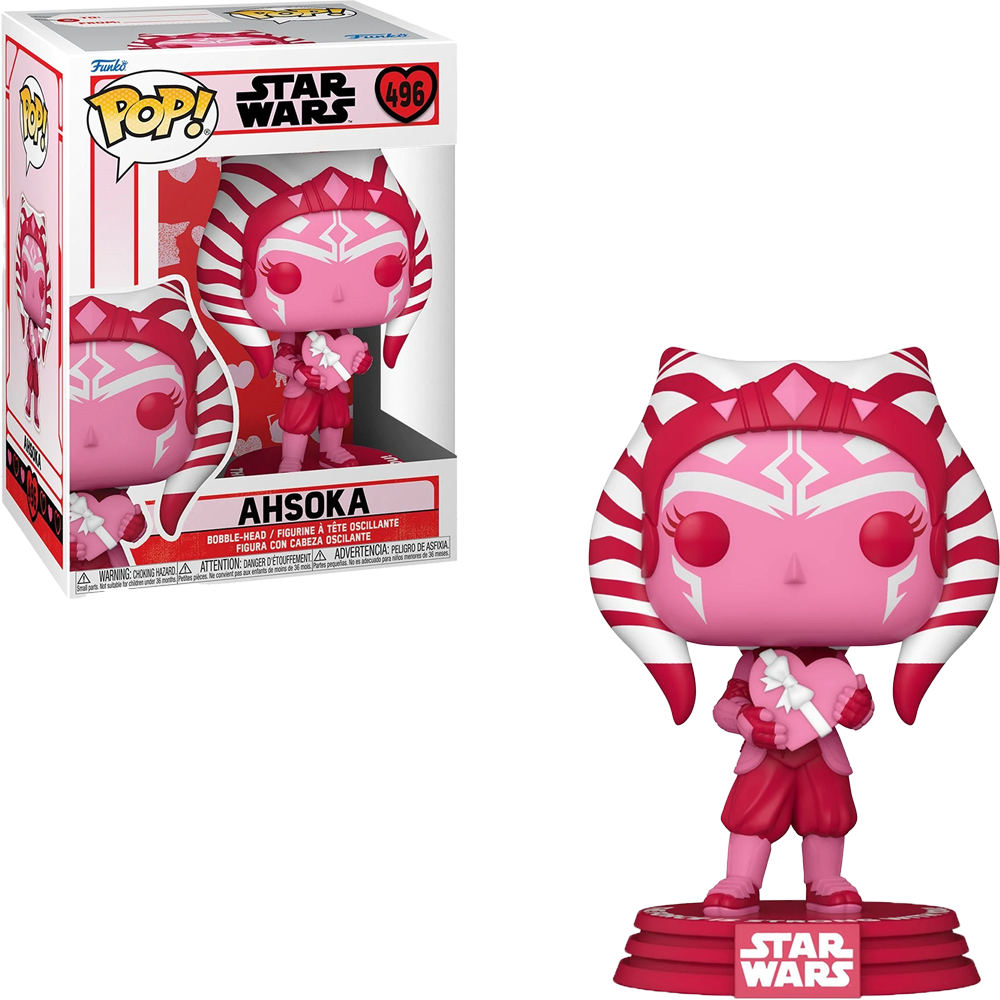Funko Pop Star Wars Valentines – Ahsoka 496