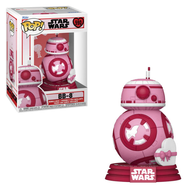 Funko Pop Star Wars VALENTINES-BB-8 590