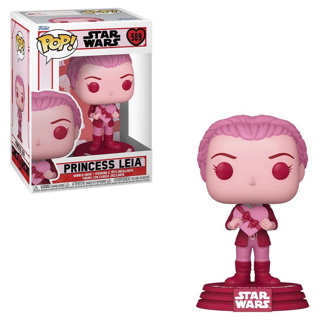 Funko Pop Star Wars Valentines – Princess Leia 589