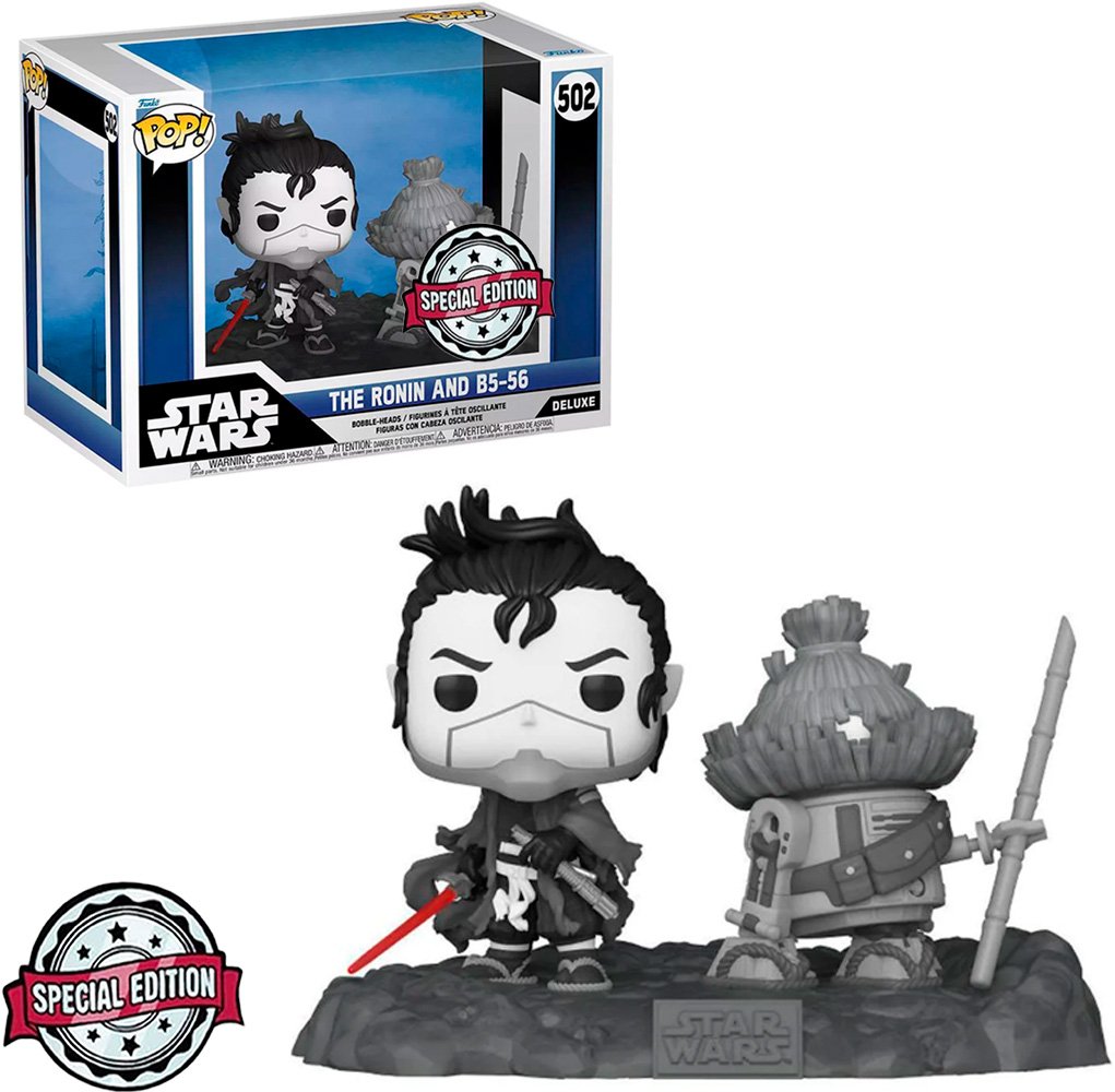 Funko Pop Star Wars Visions Exclusive – The Ronin And B5-56 502 (deluxe)