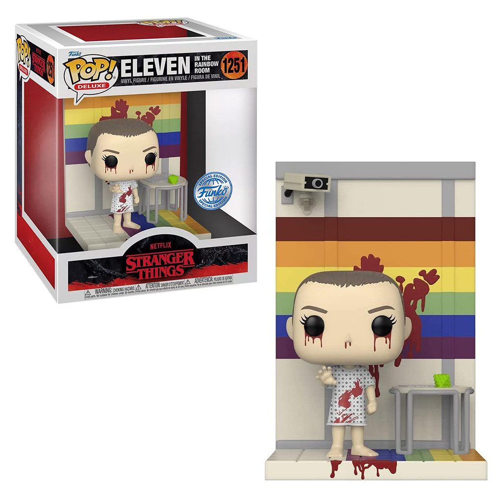 Funko Pop Stranger Things Exclusive – Eleven In The Rainbow Room 1251 (deluxe)