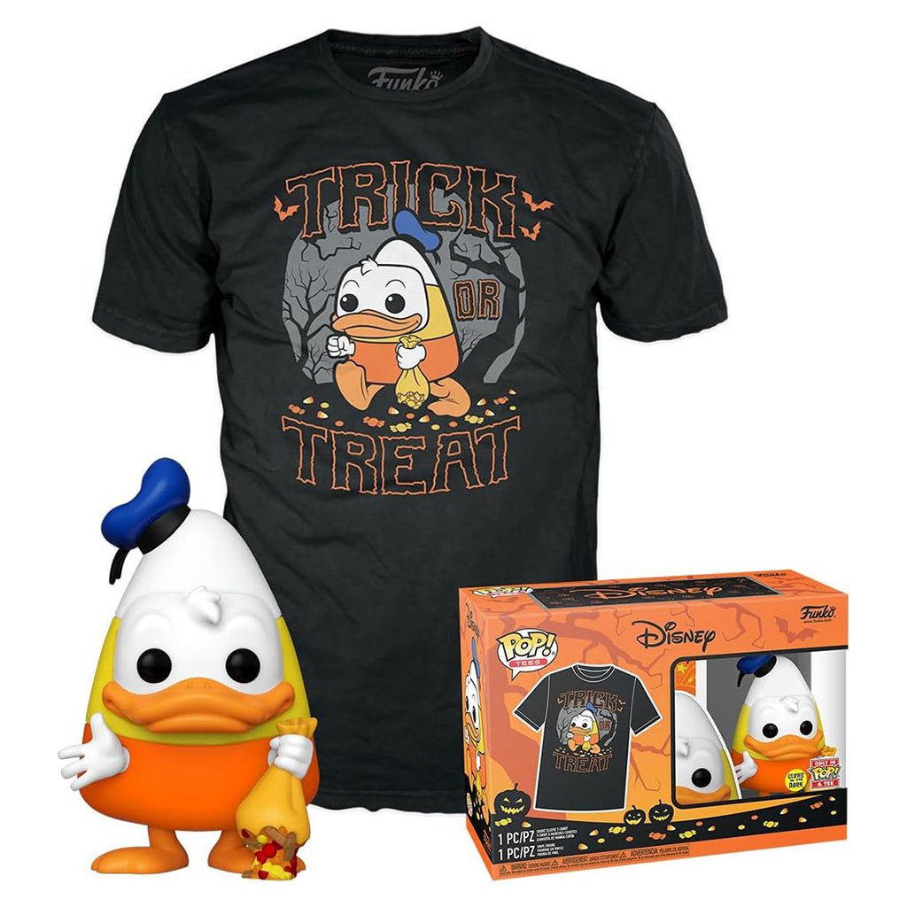 Funko Pop & Tee Disney Donald Duck Trick Or Treat & Camiseta – Tamaño Xl (72823)