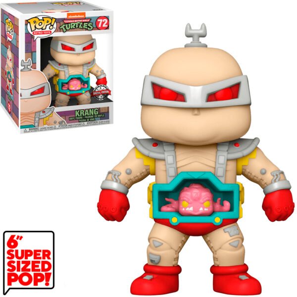 Funko Pop Teenage Mutant Ninja Turtles - Krang 72 (super Sized 6")