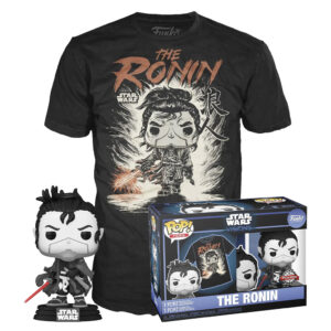 Funko Pop Tees Star Wars: Visions Bundle Funko + Camiseta Ronin - M (63754)