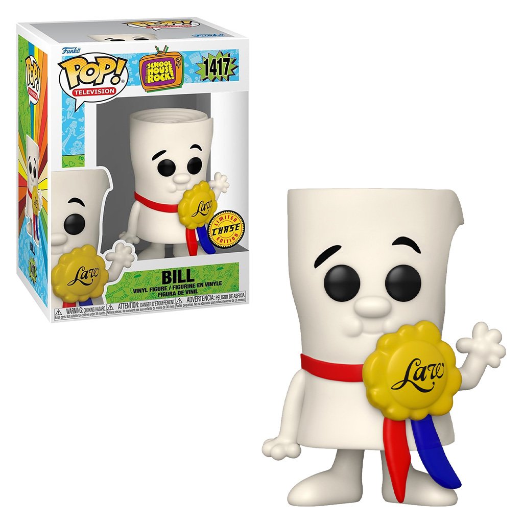 Funko Pop Television Chase Schoolhouse Rock – Bill 1417