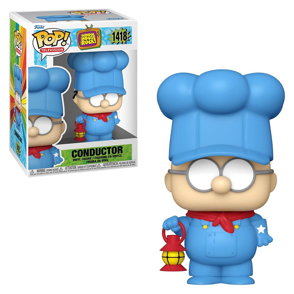 Funko Pop Television Chase Schoolhouse Rock – Conductor 1418