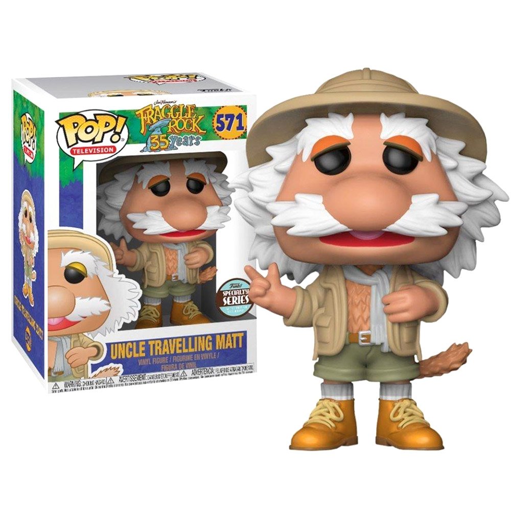 Funko Pop Television Fraggle Rock Exclusive – Uncle Travelling Matt 571