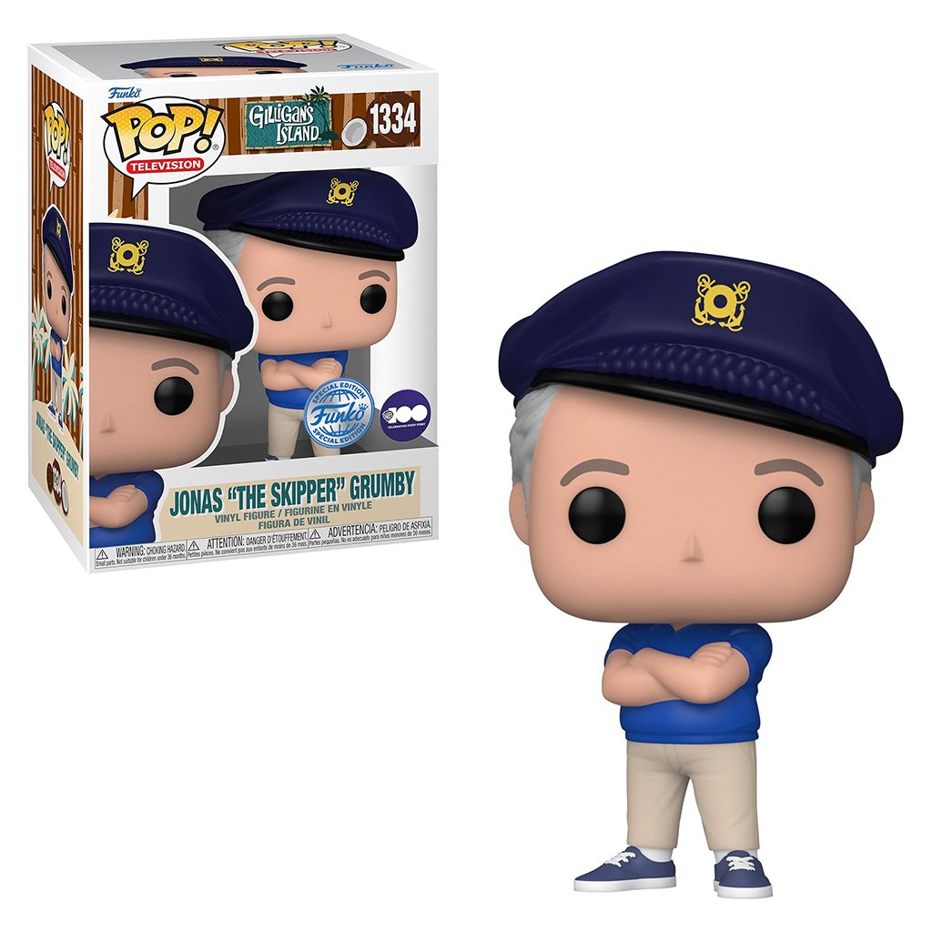 Funko Pop Television Gilligan’s Island Exclusive – Jonas «the Skipper» Grumby 1334