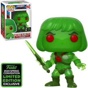Funko Pop Television Masters Of The Universe Exclusive Eccc 2020 - He-man 952 (slime Pit)