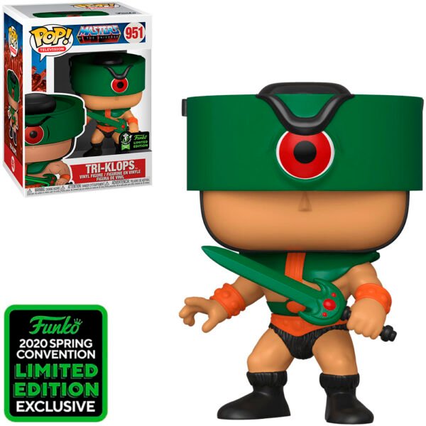 Funko Pop Television Masters Of The Universe Exclusive Eccc 2020-TRI-KLOPS 951