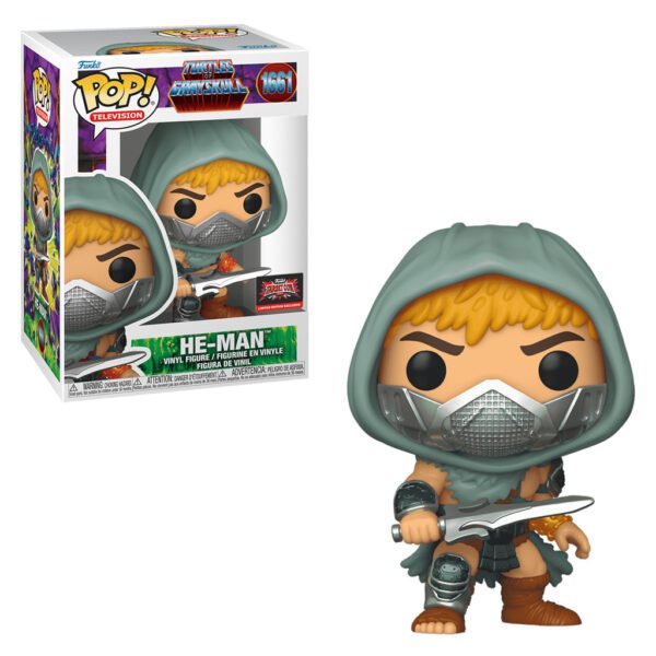 Funko Pop Television Masters Of The Universe: Turtles Of Grayskull Exclusive - He-man 1661