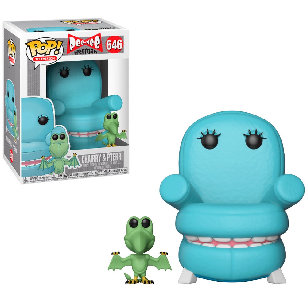 Funko Pop Television Pee-wee Playhouse – Chairry e Pterri 646
