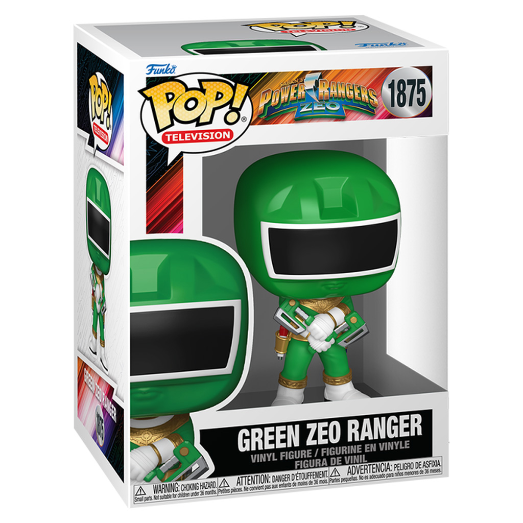 Funko Pop Television Power Rangers Zeo - Green Zeo Ranger 1875