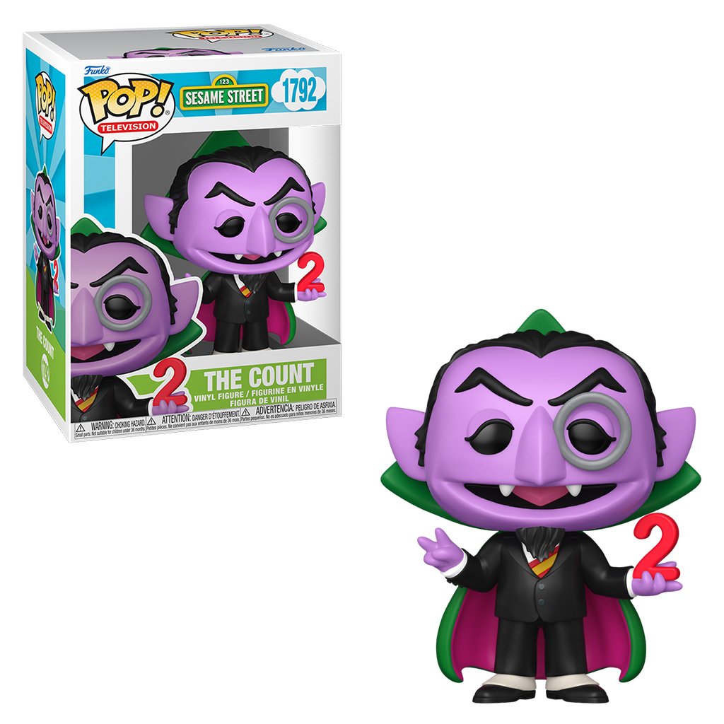 Funko Pop Television Sesame Street – The Count 1792