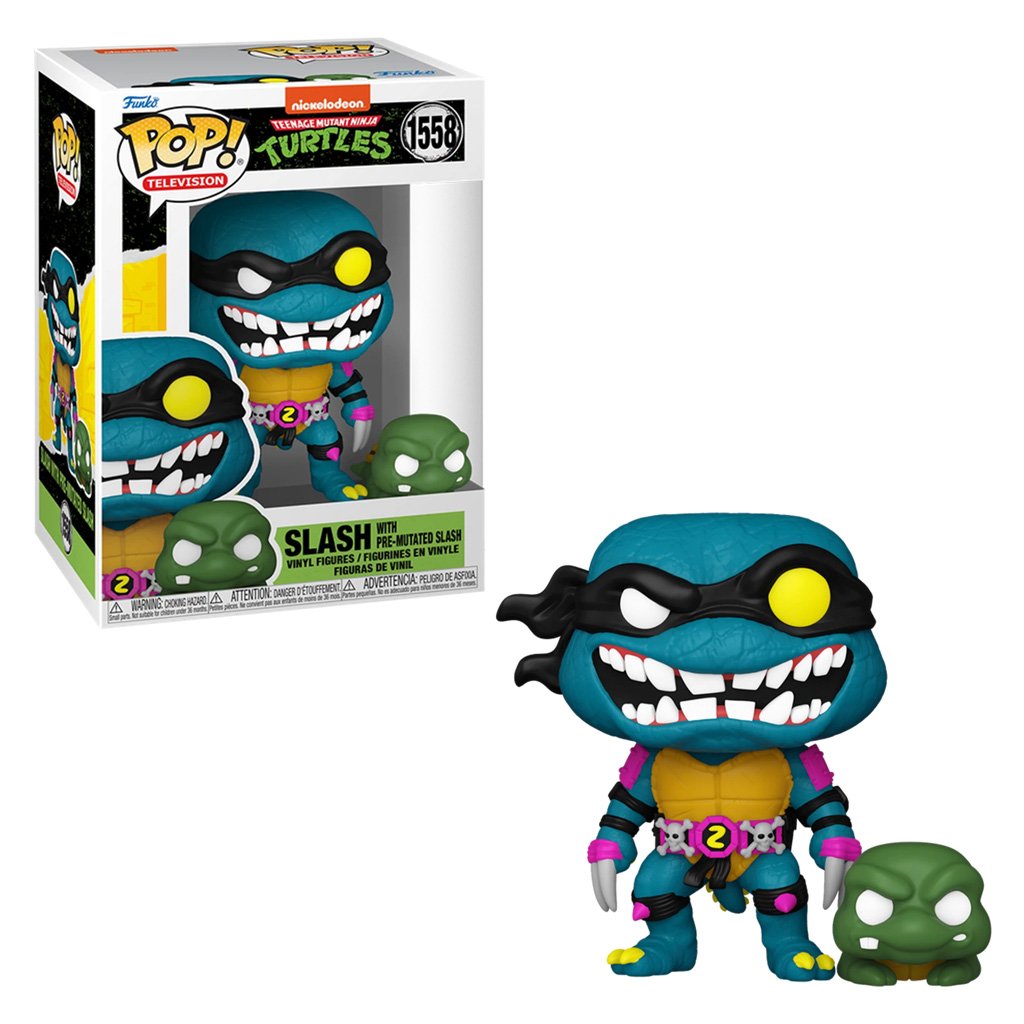 Funko Pop Television Teenage Mutant Ninja Turtles – Slash Wit Pre-mutated Slash 1558