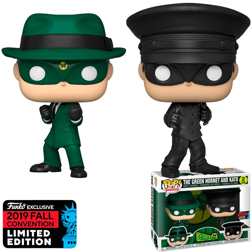 Funko Pop Television The Green Hornet Exclusive Nycc 2019-THE Green Hornet And Kato 2 Pack