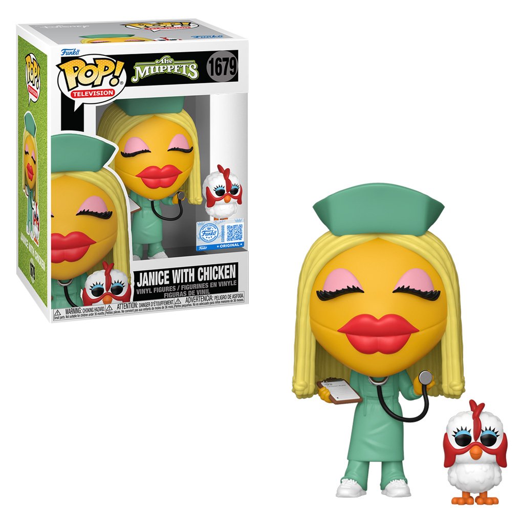 Funko Pop Television The Muppets Exclusive – Janice With Chicken 1679