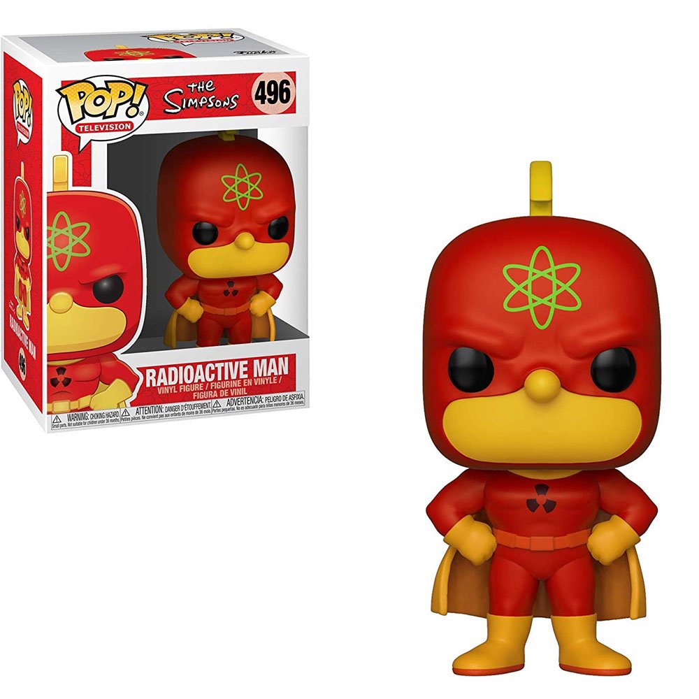Funko Pop Television The Simpsons – Radioactive Man 496