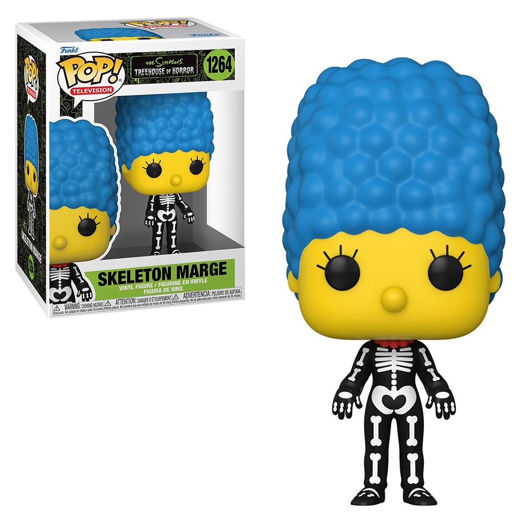 Funko Pop Television The Simpsons Tree House Of Horror – Skeleton Marge 1264