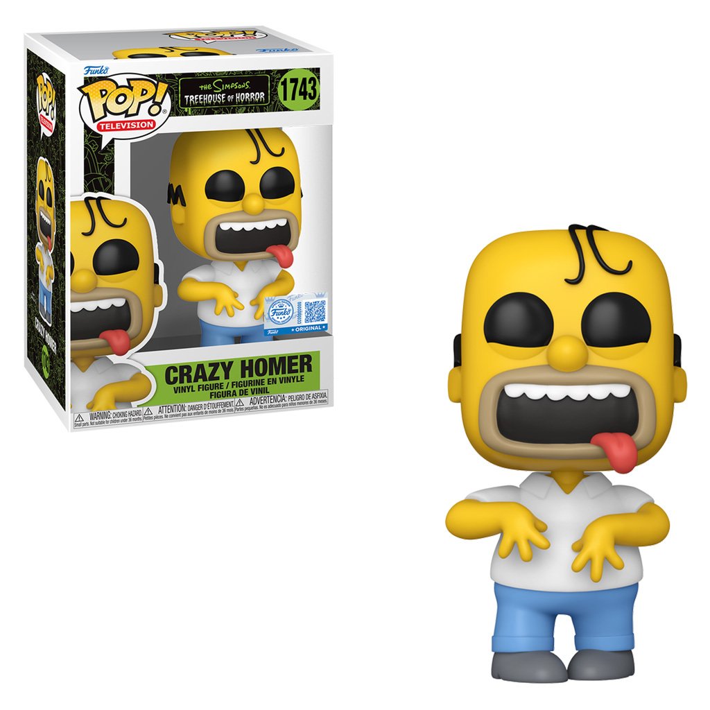 Funko Pop Television The Simpsons: Treehouse Of Horror Exclusive – Crazy Homer 1743