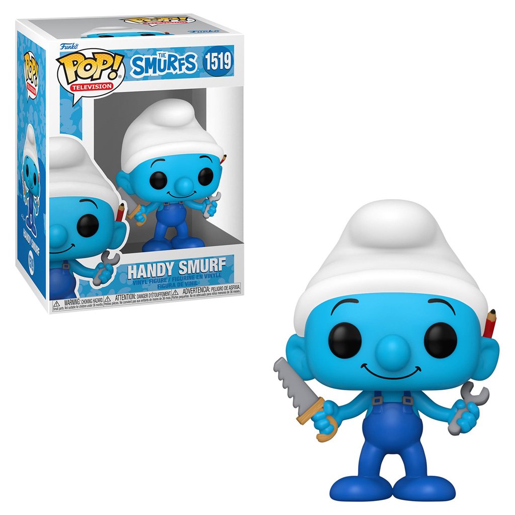 Funko Pop Television The Smurfs – Handy Smurf 1519