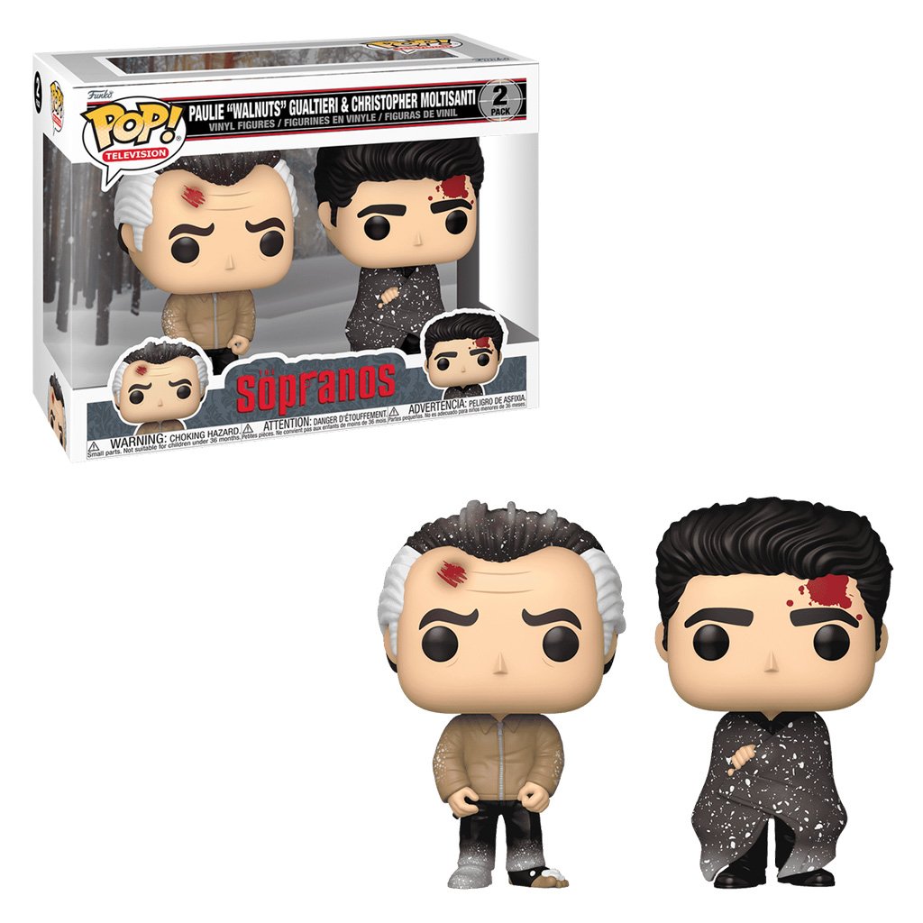 Funko Pop Television The Sopranos – Paulie «walnuts» Gualtiere & Christopher Moltisanti 2-PACK (83781)