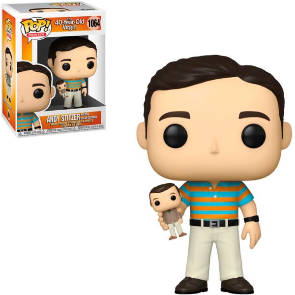 Funko Pop The 40-YEAR-OLD Virgin - Andy Stitzer Holding Steve Austin 1064