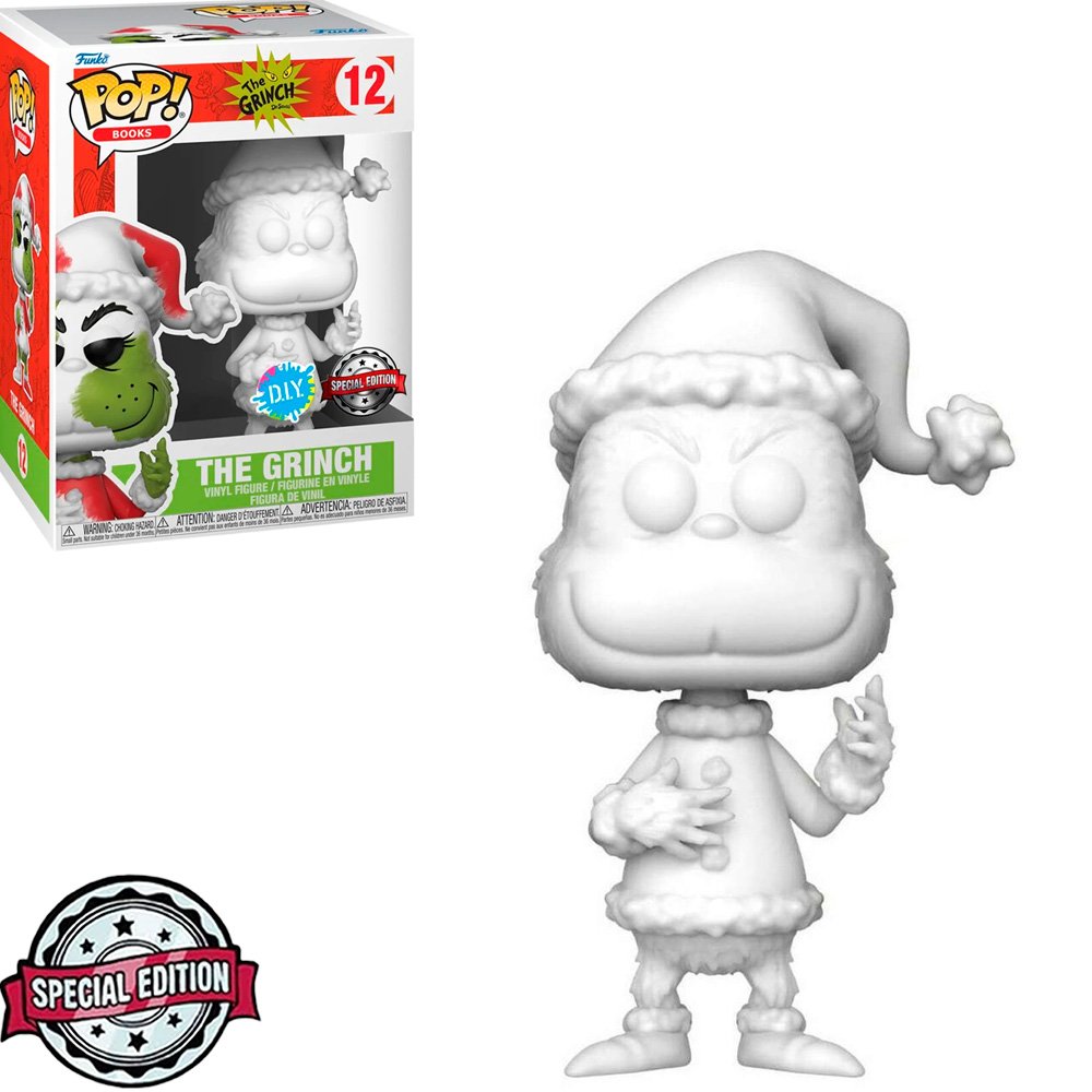 Funko Pop The Grinch Dr.seuss Exclusive – The Grinch 12 (d.i.y)