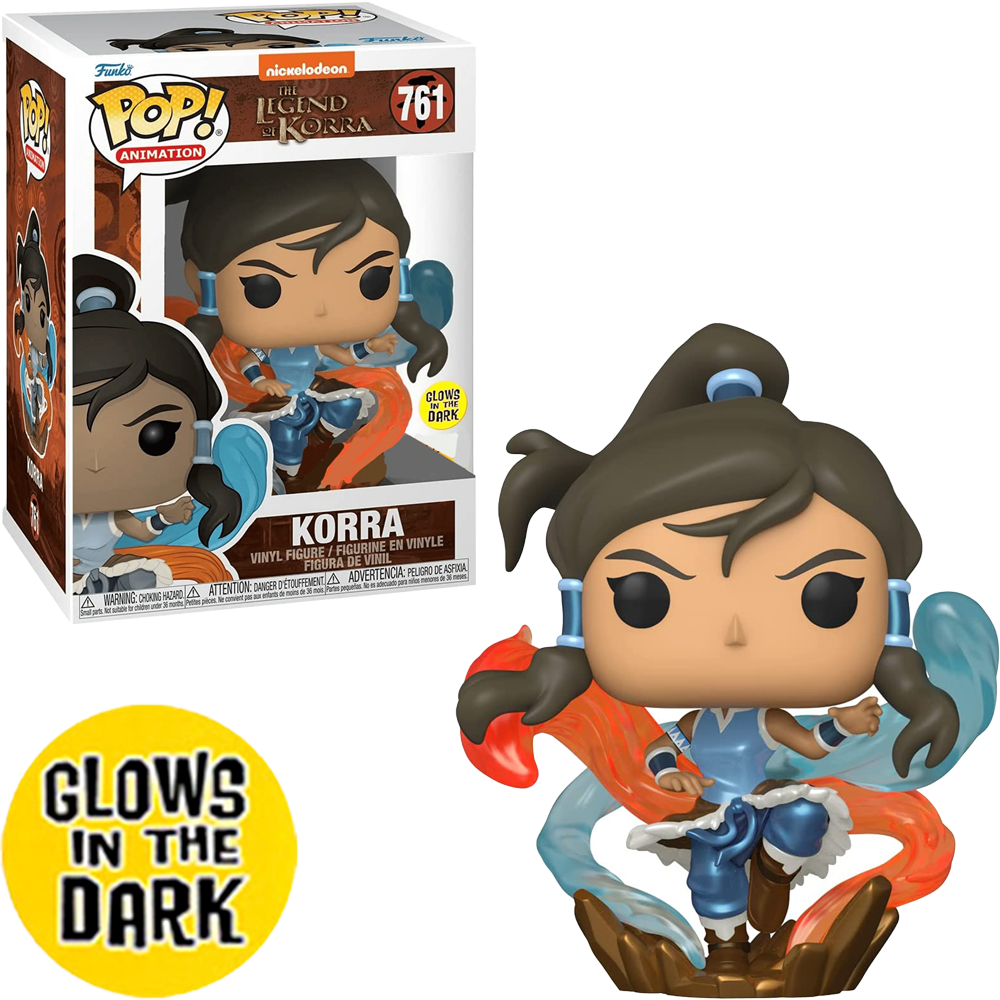 Funko Pop The Legend Of Korra Exclusive – Korra 761 (glows In The Dark)