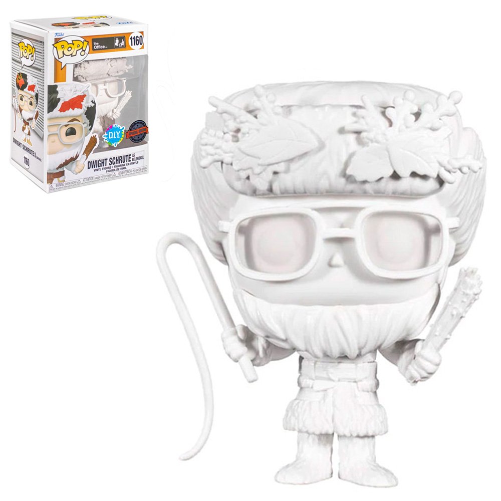 Funko Pop The Office Exclusive – Dwight Schrute 1160 (as Belsnickel) (d.i.y)
