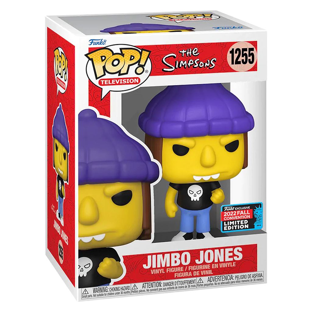 Funko Pop The Simpsons Nycc 2022 - Jimbo Jones 1255