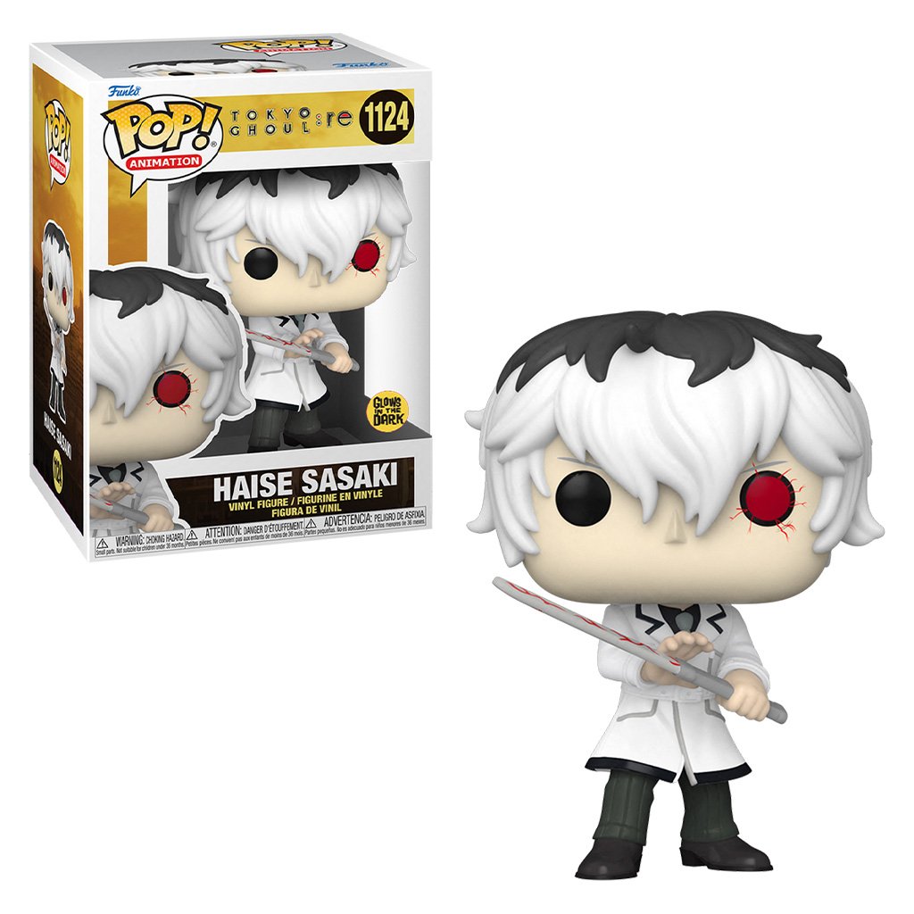 Funko Pop Tokyo Ghoul Re – Haise Sasaki 1124 (glows In The Dark)