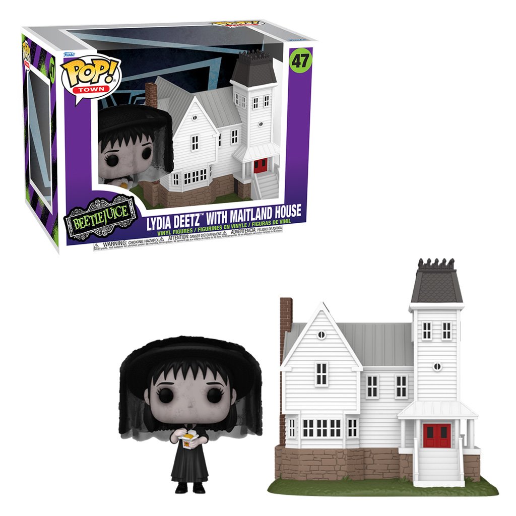 Funko Pop Town Beetlejuice – Lydia Deetz With Maitland House 47