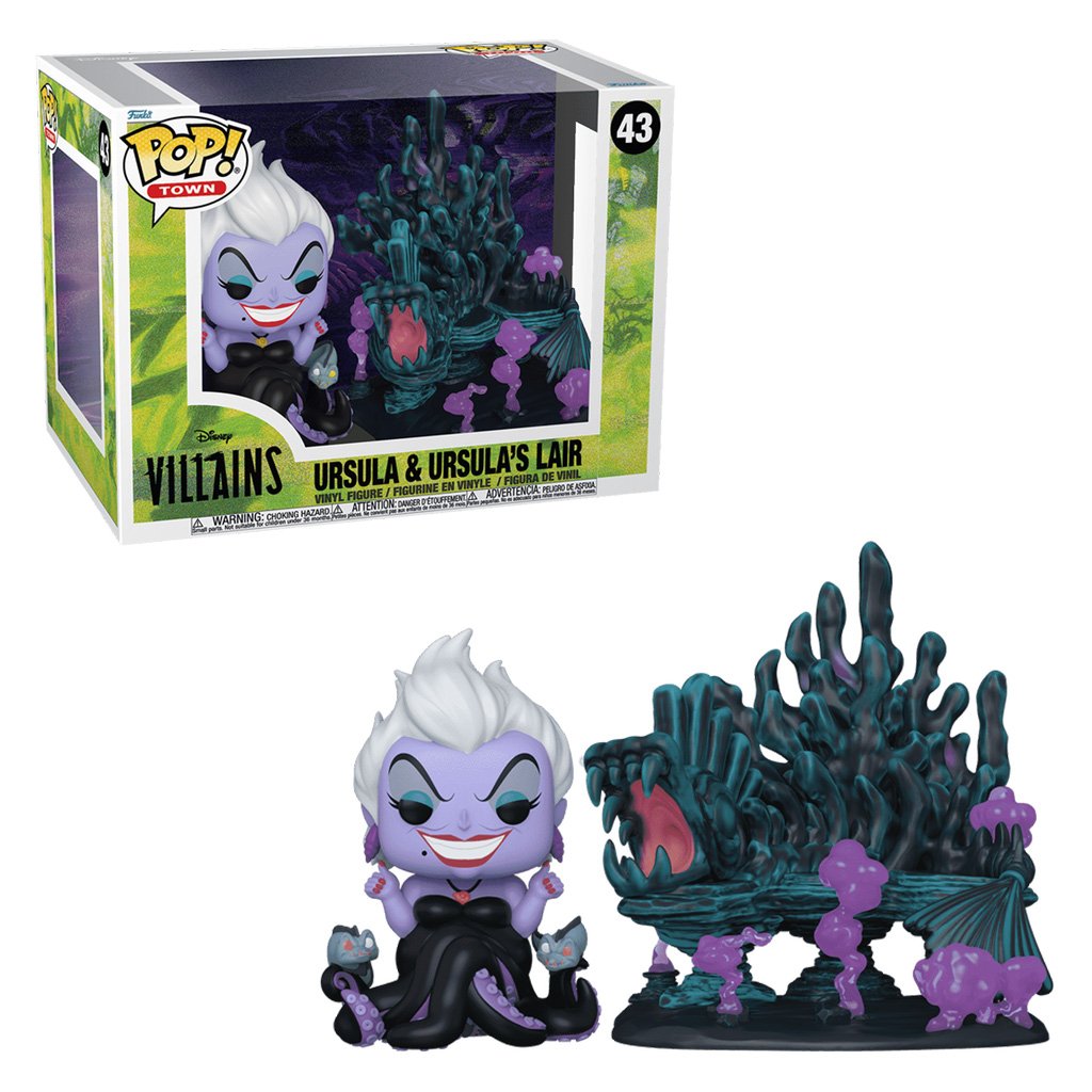 Funko Pop Town Disney Villains – Ursula & Ursula’s Lair 43