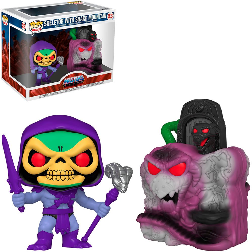 Funko Pop Town Masters Of The Universe – Skeletor With Snake Mountain 23