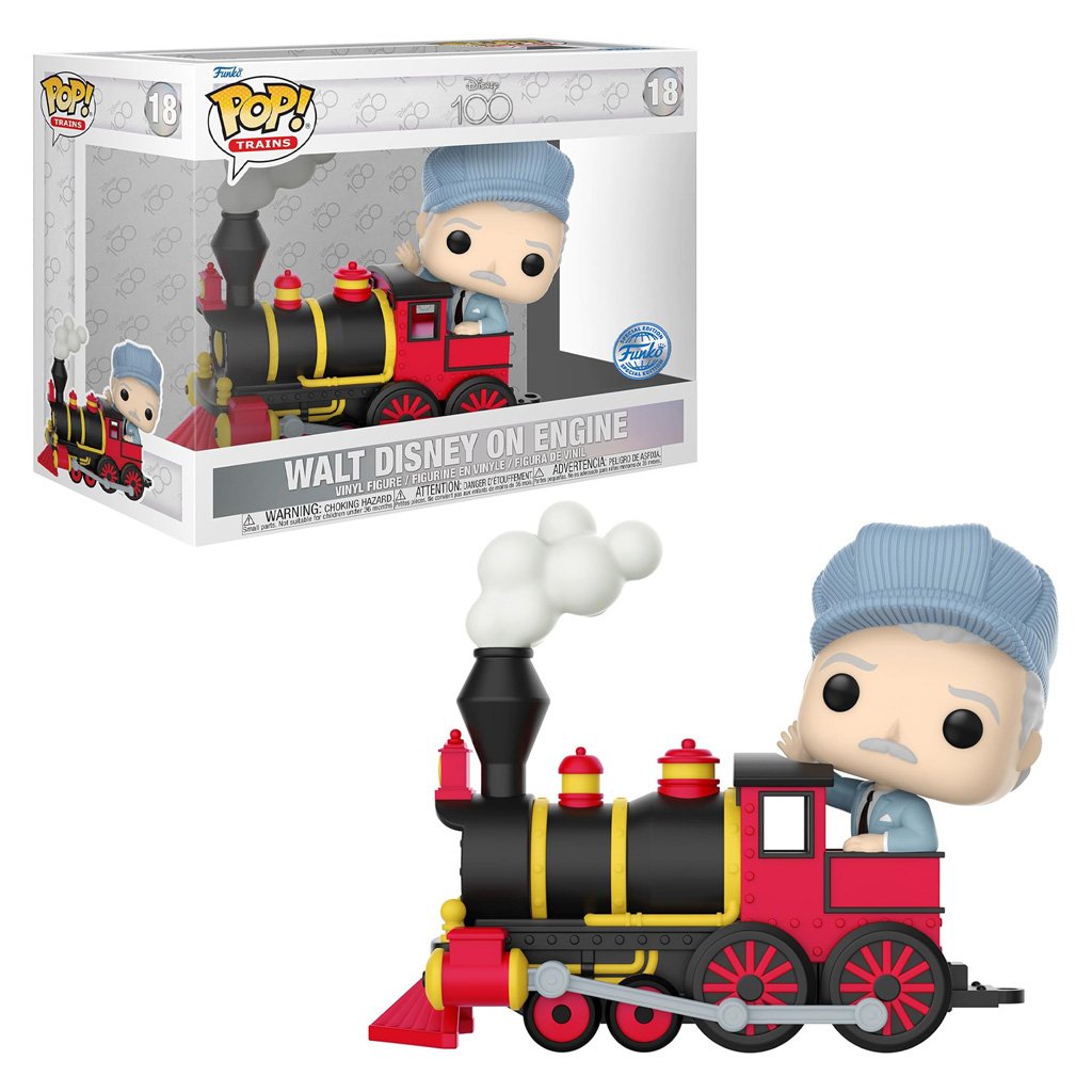 Funko Pop Train: Disney 100 Excllusive – Walt Disney On Engine 18