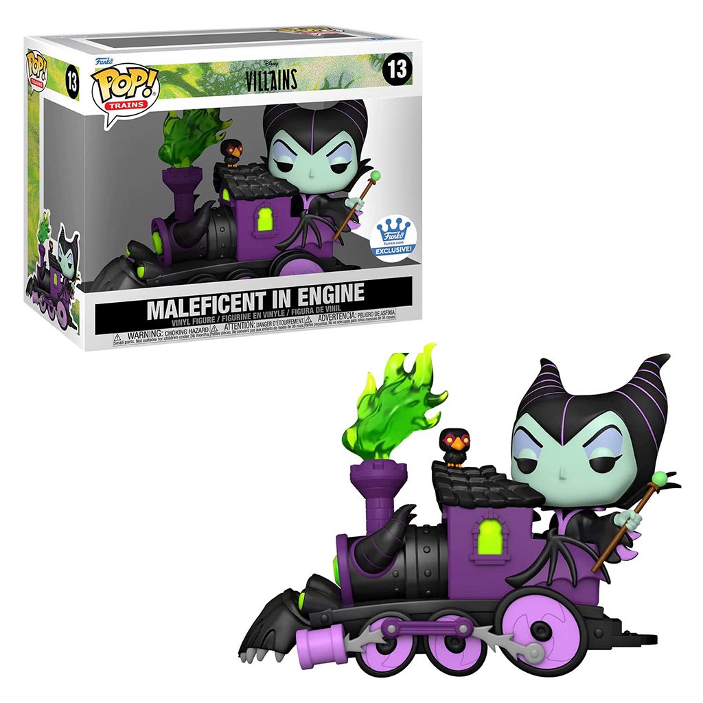 Funko Pop Trains Disney Villains Exclusive – Maleficent In Engine 13