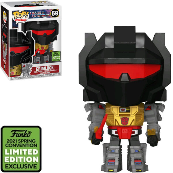 Funko Pop Transformers Exclusive Eccc 2021-GRIMLOCK 69