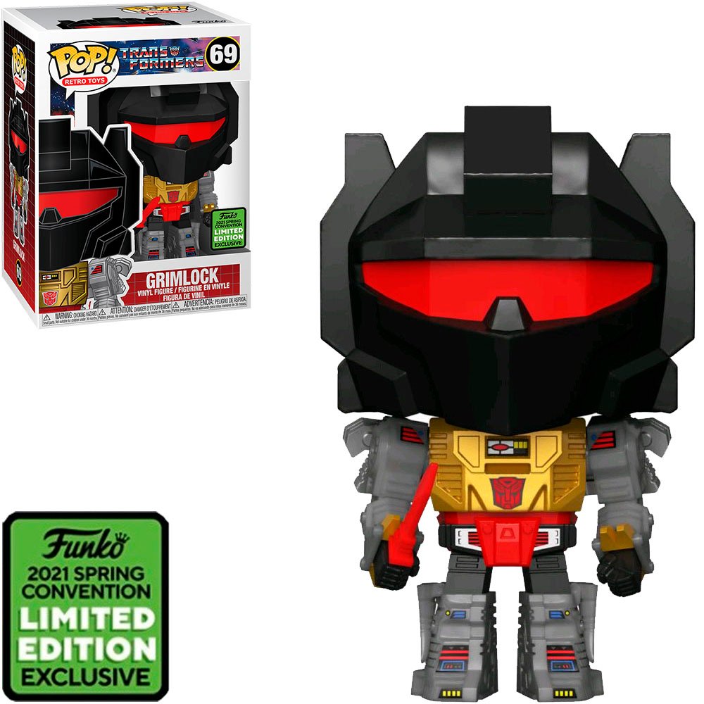 Funko Pop Transformers Exclusive Eccc 2021-GRIMLOCK 69