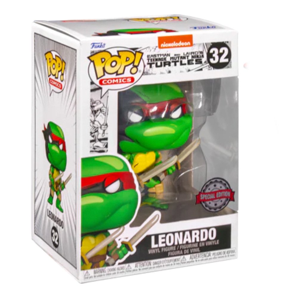 Funko Pop Turtles Ninja Exclusive – Leonardo 32 (1984)
