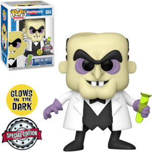 Funko Pop Underdog Exclusive - Simon Bar Sinister 884 (glow In The Dark)